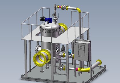 首台套项目落地！大奖国际乐成交付海上平台过滤器撬装解决计划
